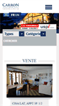 Mobile Screenshot of carron-immobilier.ch